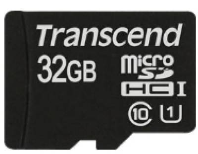 Карта памяти Transcend microSDHC 32Gb Class10 UHS-I TS32GUSDCU1