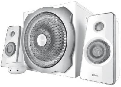 Акустическая система Trust Tytan 2.1 Subwoofer Speaker Set white 18789