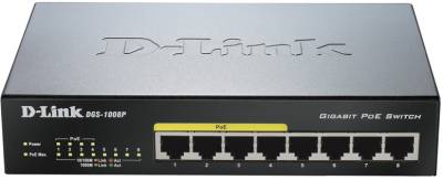 Сетевой коммутатор D-link DGS-1008P