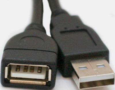 Кабель Extradigital (AM/AF) 0.5 м black DV00DV4057