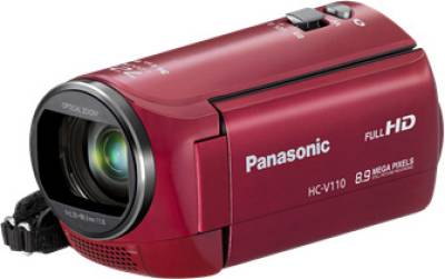 Видеокамера Panasonic HDV Flash HC-V110 Red HC-V110EE-R
