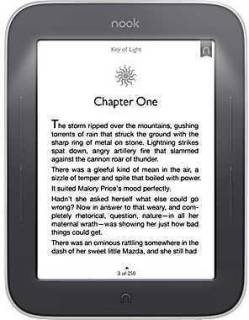 Электронная книга Barnes & Noble NOOK Simple Touch with GlowLight BNRV350B