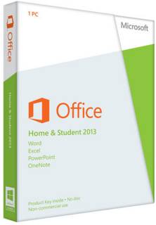Приложение Microsoft Office Home and Student 2013 32/ 64 Ukrainian DVD 79G-03761