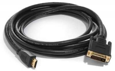 Кабель Atcom Кабель Atcom DVI-HDMI 5.0м черный 9154