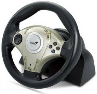 Игровой контроллер Genius Twin Wheel F1 Vibration 31620029100