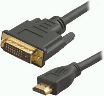 Кабель Atcom Кабель Atcom DVI-HDMI 1,8м 2 ferite 3808