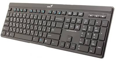Клавиатура Genius SLIMSTAR I222 USB Black