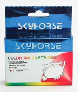 Картридж Skyhorse Epson Round St C67/C87/CX3700/4100/4700 Magen SC-5 T0633