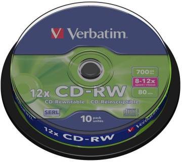 Диск Verbatim Cake box 10 43480