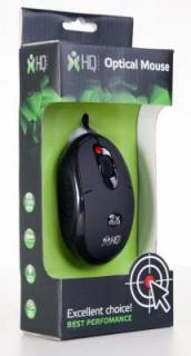 Мышка HQ-Tech HQ-MA7200 Black USB