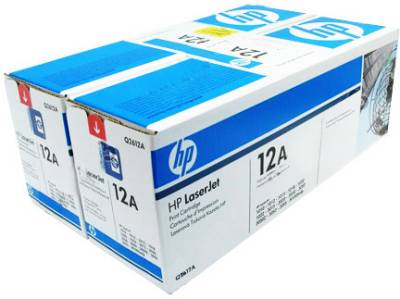 Картридж HP LaserJet Dual Pack 12A Q2612AD