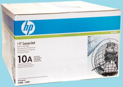 Картридж HP LaserJet Dual Pack 10A Q2610D