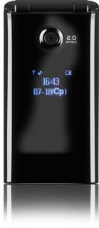 Смартфон Fly Clamshells SX220 (Black)