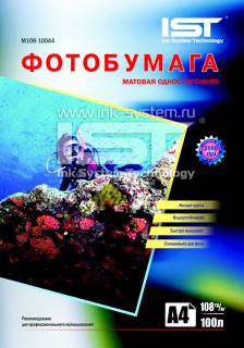 Фото бумага IST M108-100A4
