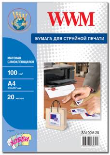Фото бумага WWM SA100M.20