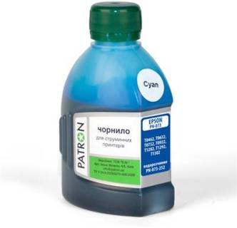Чернила Patron EPSON T0732 (TX200) CYAN (180 г) PN-073-252