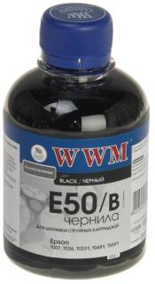 Чернила WWM Epson Stylus Universal Black E50/B