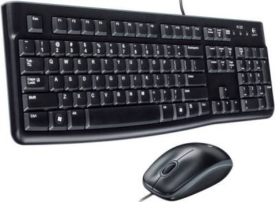 Набор Logitech Desktop MK120 Black USB 920-002561