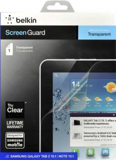 Belkin Защитная пленка Galaxy Tab2 10.1 Belkin Screen Overlay CLEAR F8N836cw