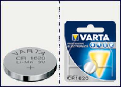 Батарейка Varta CR 1620 BLI 1 LITHIUM 06620101401