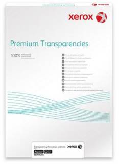 Фото бумага Xerox Пленка прозрачная Xerox A4 100л 003R98198