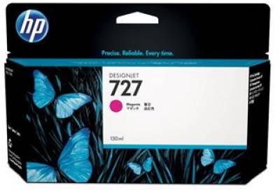 Картридж HP No.727 DesignJet T1500/T920 Magenta, 130 ml B3P20A
