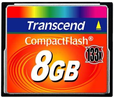 Карта памяти Transcend Ultra Speed CompactFlash 8GB 133x TS8GCF133