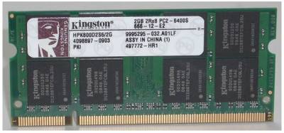Оперативная память Kingston So-Dimm DDR2 2GB 800MHz CL6 Ref HPK800D2S6/2G
