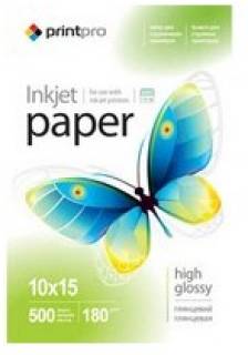 Фотобумага ColorWay PrintPro глянц. 180г/м, 10x15 PG180-500 PGE1805004R