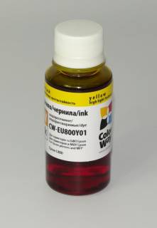 Чернила ColorWay Чернила CW Epson L800 (Yellow) (EU800Y01) 100мл