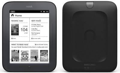 Электронная книга Barnes&Noble Nook Simple Touch Reader (BNRV300NB)