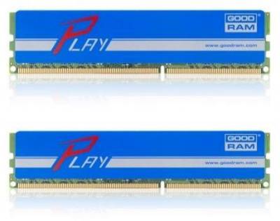 Оперативная память Goodram PLAY Blue DDR3 8GB (2x4GB) 1600MHz CL9 Kit GYB1600D364L9/8GDC