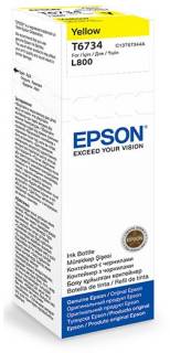 Чернила Epson L800 (Yellow) 70гр. T67344A