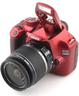 Фотоаппарат Canon EOS 1100D 18-55 IS lens kit red 5162B017