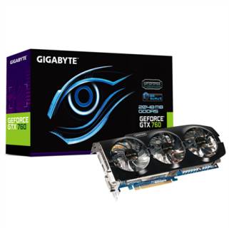 Видеокарта Gigabyte GeForce GTX 760 2Gb GV-N760WF3-2GD