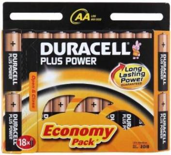 Батарейка Duracell LR06 MN1500 1х18 шт. / 12/144 81422449