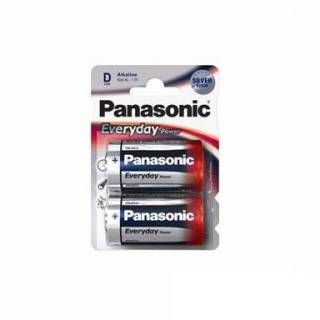 Батарейка Panasonic EVERYDAY POWER D BLI 2 ALKALINE LR20REE/2BR