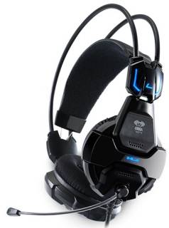 Наушники E-BLUE Cobra 707 gaming/ black EHS016BK