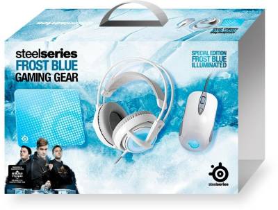 Набор SteelSeries Frost Blue: V2 Frost Blue+Sensei RAW Frost Blue+Qck Frost Blue 90084