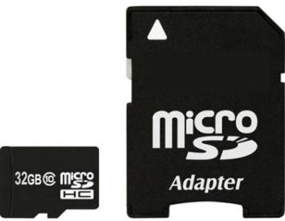 Карта памяти Exceleram microSDHC 32GB class10 UHS-I + adapter MSD3210A