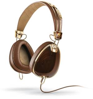 Наушники SkullCandy Aviator Brown/Gold w/Mic3 S6AVFM-157
