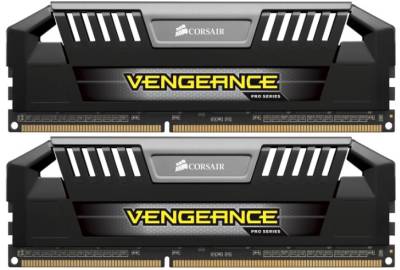 Оперативная память Corsair Vengeance Pro Black DDR3 8GB (2x4GB) 1600MHz CL9 Kit CMY8GX3M2A1600C9