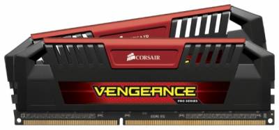 Оперативная память Corsair Vengeance PRO Red DDR3 8Gb (2x4Gb) 2400MHz CL11 Kit CMY8GX3M2A2400C11R