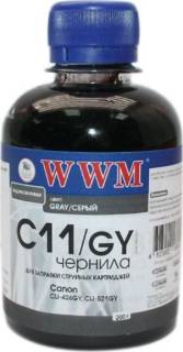 Чернила WWM Чернила WWM для CANON CL511/513/CLI521М/CLI426M Grey C11/GY