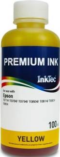 Чернила InkTec Epson R270/290 RX590/610/690 Yellow E0010-100MY