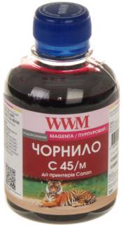 Чернила WWM CANON CL441/ 446/ CLI-451 Magenta (C45/ M) 200г C45/M