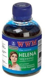 Чернила WWM HP UNIVERSAL HELENA Cyan (HU/C) 200 г
