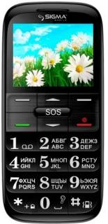 Смартфон Sigma Comfort 50 Slim Red-Black 4304210212175