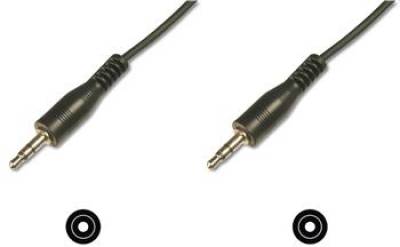Кабель Digitus Кабель Digitus Audio connection stereo 3.5mm M/M 2.5m black AK-510100-025-S