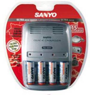 Зарядка Sanyo Зарядное устройство MQS02